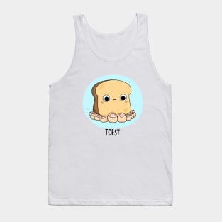 Toest Cute Toast Pun Tank Top